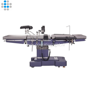 Electro hydraulic operating table examination tables